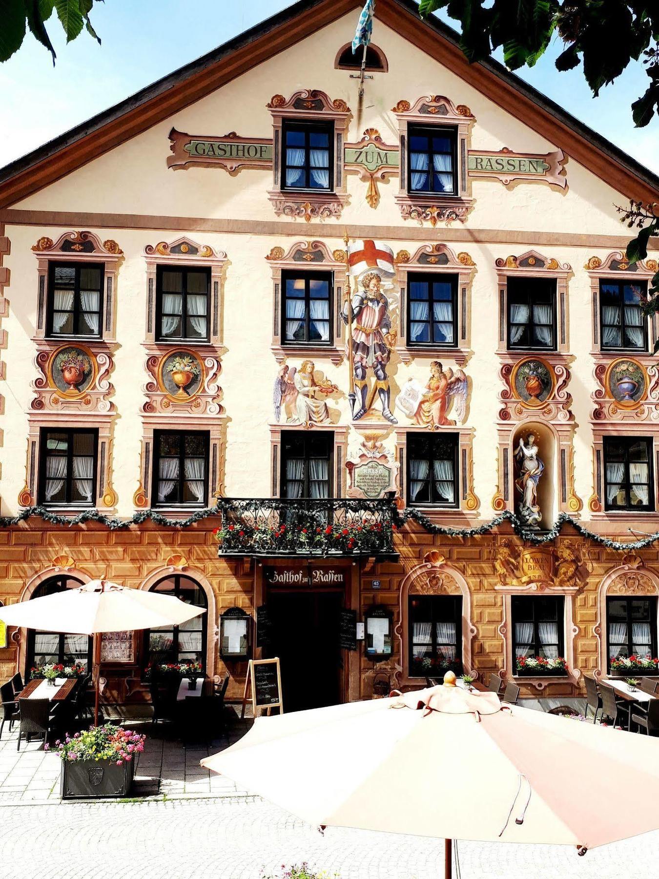 Gasthof Zum Rassen Garmisch-Partenkirchen Esterno foto