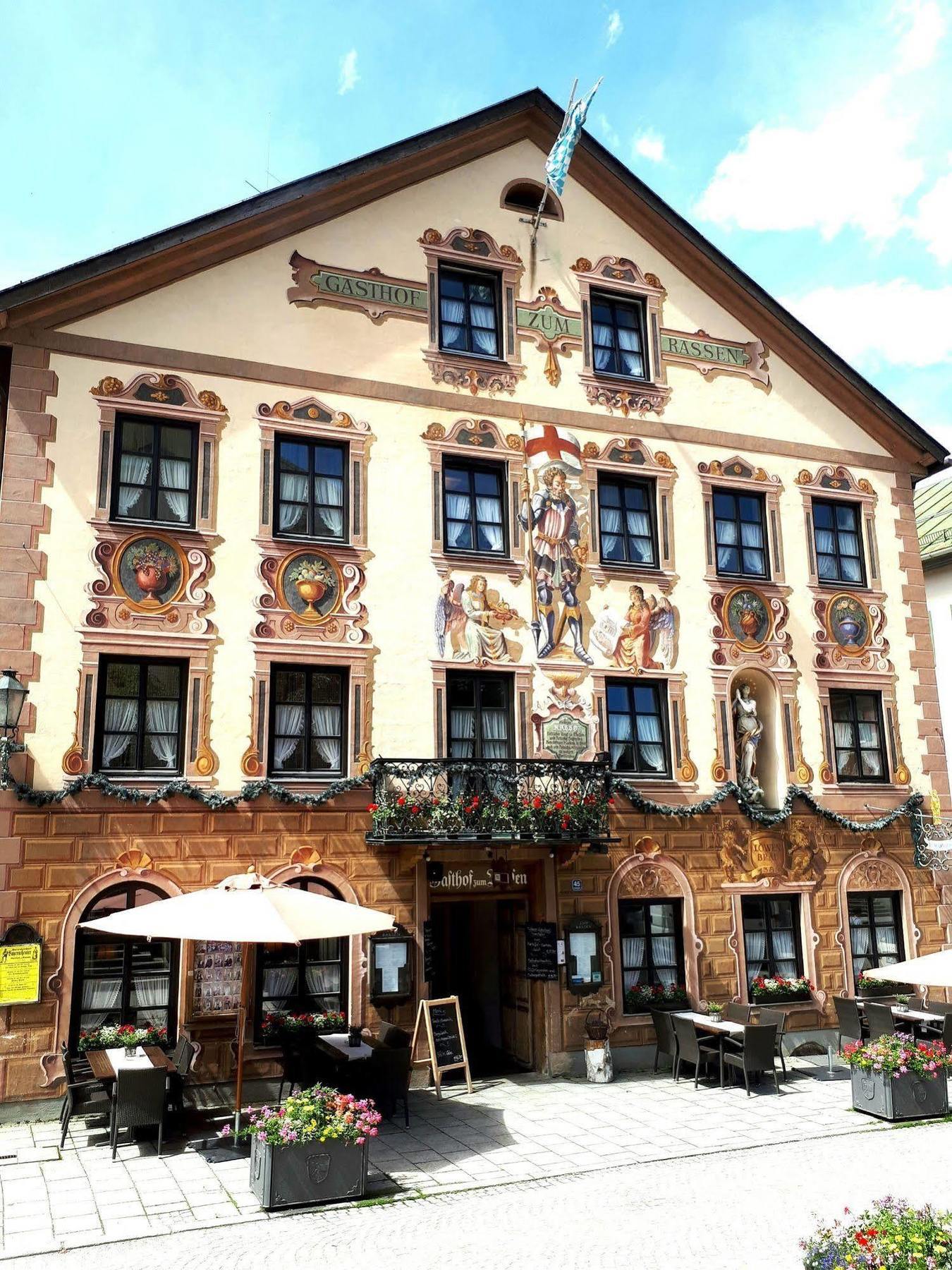 Gasthof Zum Rassen Garmisch-Partenkirchen Esterno foto